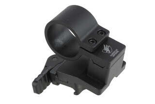 American Defense Magnifier Mount features a swing off design for 30mm red dot magnifiers